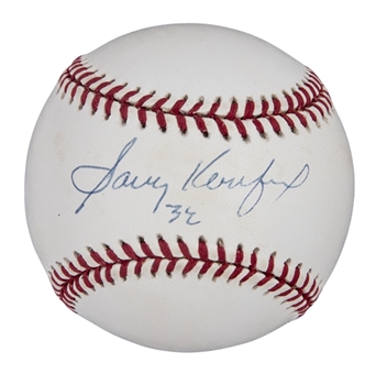 Sandy Koufax Single Signed/Inscribed ONL White Baseball (JSA)